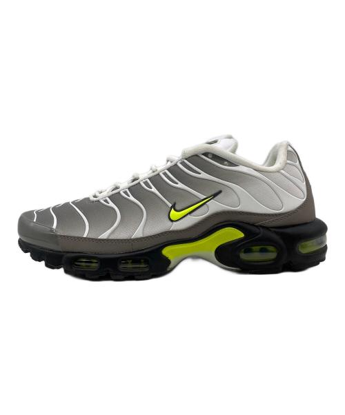 NIKE（ナイキ）NIKE (ナイキ) AIR MAX PLUS グレー×イエロー サイズ:SIZE 28.5cmの古着・服飾アイテム