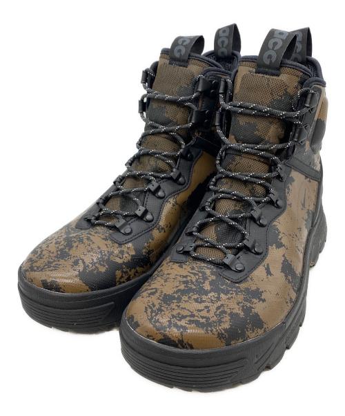 NIKE ACG（ナイキエーシージー）NIKE ACG (ナイキエーシージー) ZOOM GAIADOME ブラウン×ブラック サイズ:25.5の古着・服飾アイテム