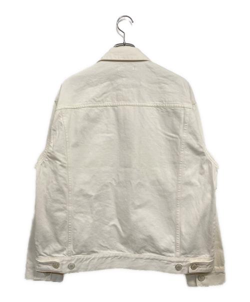 Noble（ノーブル）Noble (ノーブル) デニムジャケット ホワイト サイズ:SIZE 3 未使用品の古着・服飾アイテム