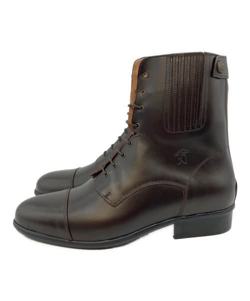 Sergio Grasso（セルジオ・グラッソ）Sergio Grasso (セルジオ・グラッソ) 乗馬用ブーツ ブラック サイズ:SIZE 24cmの古着・服飾アイテム