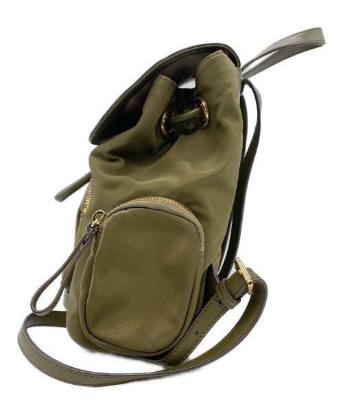 MICHAEL KORS（マイケル・コース）MICHAEL KORS (マイケル・コース) リュック グリーンの古着・服飾アイテム