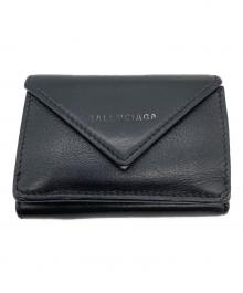 BALENCIAGA（バレンシアガ）の古着「コンパクトウォレット」｜ブラック