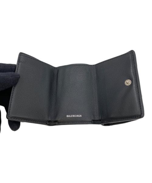 BALENCIAGA（バレンシアガ）BALENCIAGA (バレンシアガ) コンパクトウォレット ブラックの古着・服飾アイテム