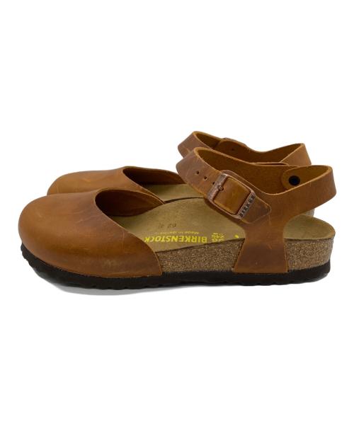BIRKENSTOCK（ビルケンシュトック）BIRKENSTOCK (ビルケンシュトック) Messina サンダル ブラウン サイズ:SIZE 24.5cmの古着・服飾アイテム