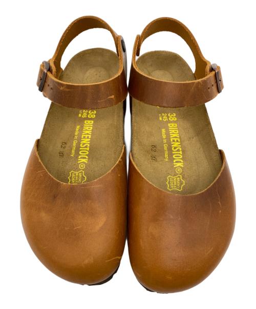 BIRKENSTOCK（ビルケンシュトック）BIRKENSTOCK (ビルケンシュトック) Messina サンダル ブラウン サイズ:SIZE 24.5cmの古着・服飾アイテム
