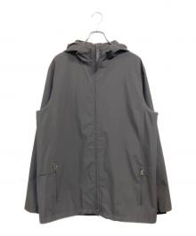 PRADA SPORTS（プラダスポーツ）の古着「フーデットナイロンジャケット」｜グレー