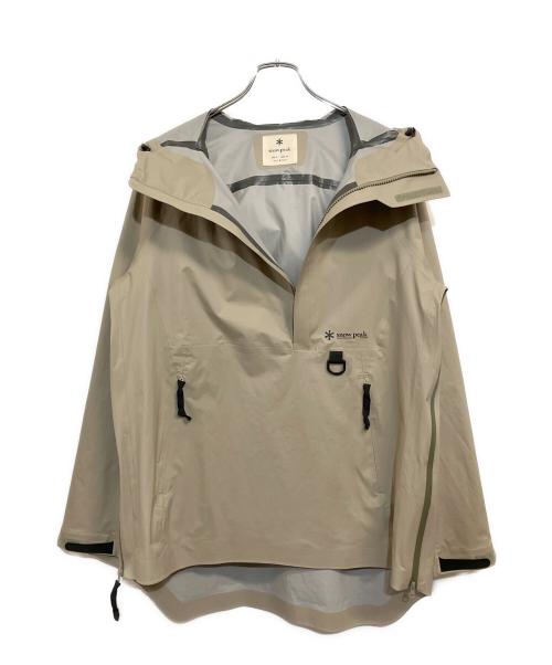 Snow peak（スノーピーク）Snow peak (スノーピーク) アノラックパーカー ベージュ サイズ:SIZE L (JP)の古着・服飾アイテム