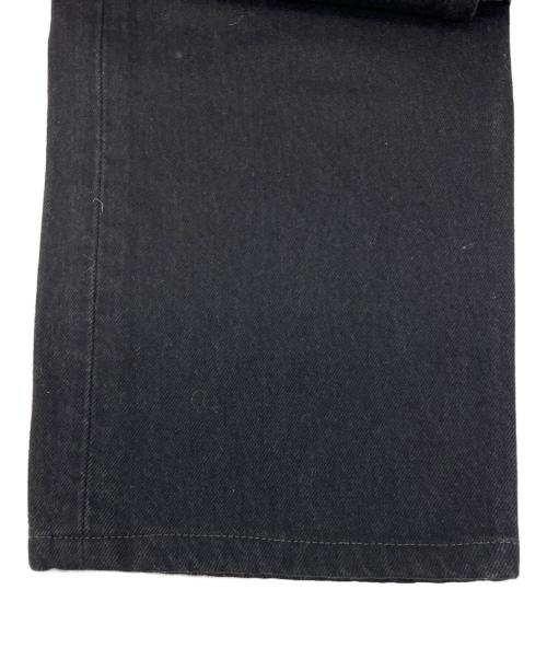 LEVI'S 501（リーバイス）LEVI'S 501 (リーバイス) '90s レギュラーストレートジーンズ ブラック サイズ:W36の古着・服飾アイテム