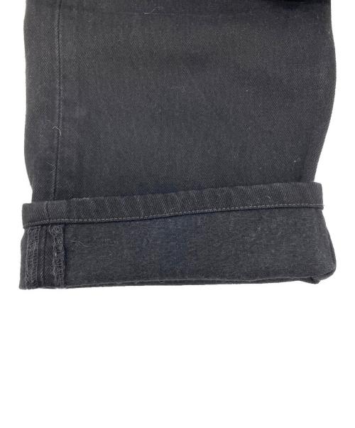 LEVI'S 501（リーバイス）LEVI'S 501 (リーバイス) '90s レギュラーストレートジーンズ ブラック サイズ:W36の古着・服飾アイテム