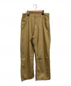 FOUNDOURファウンダ）の古着「COLOR DENIM PANTS」｜ベージュ