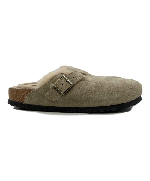BIRKENSTOCK（ビルケンシュトック）BIRKENSTOCK (ビルケンシュトック) ボストン シアリング ベージュ サイズ:SIZE 26cm 未使用品の古着・服飾アイテム