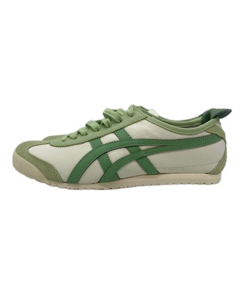 Onitsuka Tiger（オニツカタイガー）Onitsuka Tiger (オニツカタイガー) MEXICO'66 ホワイト×グリーン サイズ:SIZE 26cmの古着・服飾アイテム