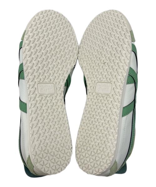 Onitsuka Tiger（オニツカタイガー）Onitsuka Tiger (オニツカタイガー) MEXICO'66 ホワイト×グリーン サイズ:SIZE 26cmの古着・服飾アイテム