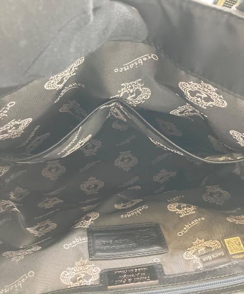 Orobianco（オロビアンコ）Orobianco (オロビアンコ) ナイロントートバッグ ブラックの古着・服飾アイテム