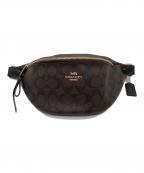 COACHコーチ）の古着「ウエストバッグ」｜ブラウン