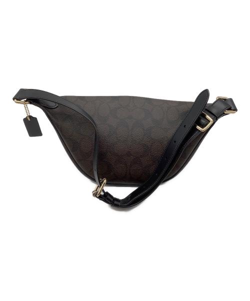 COACH（コーチ）COACH (コーチ) ウエストバッグ ブラウンの古着・服飾アイテム