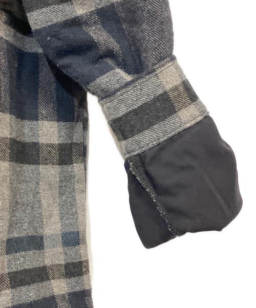 KITH（キス）KITH (キス) Ksubi (スビ) KACE ZIP SHIRT DARK PLAID グレー×マルチカラー サイズ:SIZE Sの古着・服飾アイテム