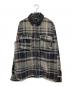 KITH（キス）の古着「KACE ZIP SHIRT DARK PLAID」｜グレー×マルチカラー