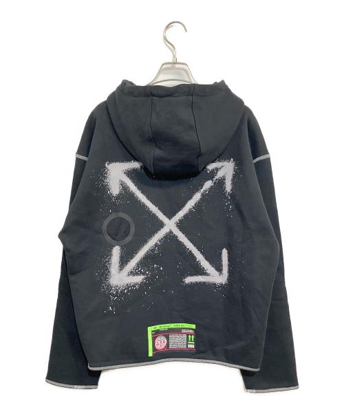 NIKE（ナイキ）NIKE (ナイキ) OFFWHITE (オフホワイト) Nrg Ru Hoodie ブラック サイズ:SIZE M (US S)の古着・服飾アイテム