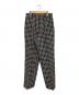 MAISON SPECIAL（メゾンスペシャル）の古着「21AW ハウンドトゥースオリジナルジャガードストレートパンツ」｜ブラック