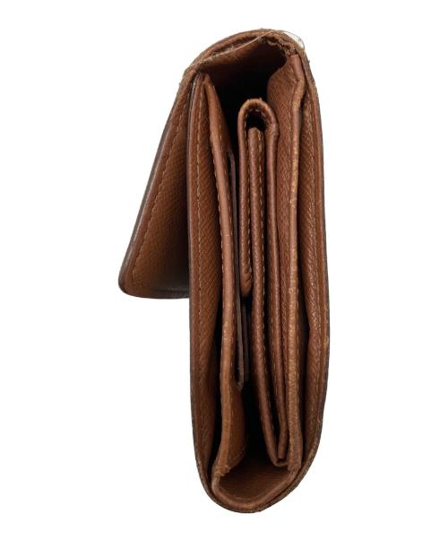 LOUIS VUITTON（ルイ ヴィトン）LOUIS VUITTON (ルイ ヴィトン) 3つ折り財布 ブラウンの古着・服飾アイテム