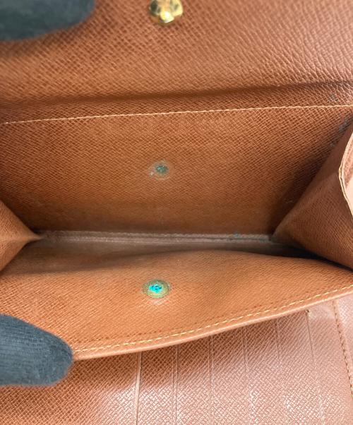 LOUIS VUITTON（ルイ ヴィトン）LOUIS VUITTON (ルイ ヴィトン) 3つ折り財布 ブラウンの古着・服飾アイテム