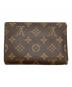 LOUIS VUITTON (ルイ ヴィトン) 3つ折り財布 ブラウン：5000円