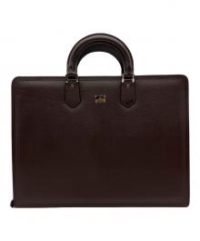 LANVIN COLLECTION（ランバンコレクション）の古着「ビジネスバッグ」｜ブラウン