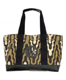 TORY BURCH（トリーバーチ）の古着「トートバッグ」｜ブラウン×ブラック