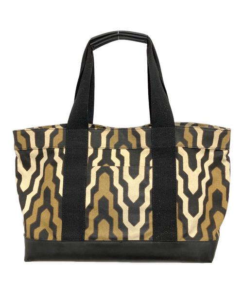 TORY BURCH（トリーバーチ）TORY BURCH (トリーバーチ) トートバッグ ブラウン×ブラックの古着・服飾アイテム