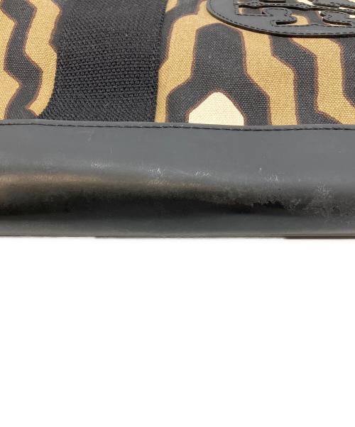 TORY BURCH（トリーバーチ）TORY BURCH (トリーバーチ) トートバッグ ブラウン×ブラックの古着・服飾アイテム