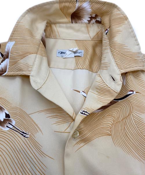 TORI RICHARD（トリリチャード）TORI RICHARD (トリリチャード) '70s リゾートシャツ ポリシャツ ベージュ サイズ:SIZE US Lの古着・服飾アイテム