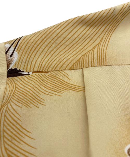 TORI RICHARD（トリリチャード）TORI RICHARD (トリリチャード) '70s リゾートシャツ ポリシャツ ベージュ サイズ:SIZE US Lの古着・服飾アイテム