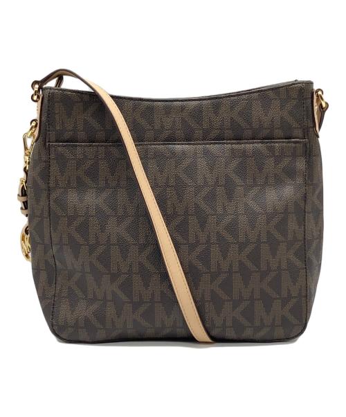 MICHAEL KORS（マイケルコース）MICHAEL KORS (マイケルコース) ショルダーバッグ ブラウンの古着・服飾アイテム