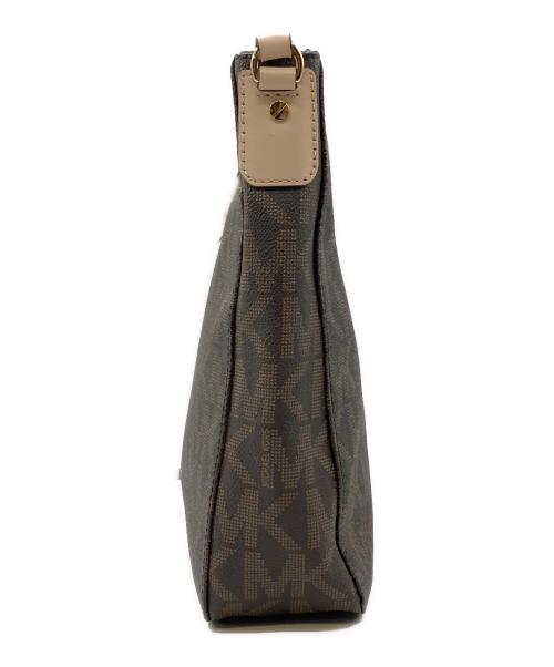 MICHAEL KORS（マイケルコース）MICHAEL KORS (マイケルコース) ショルダーバッグ ブラウンの古着・服飾アイテム