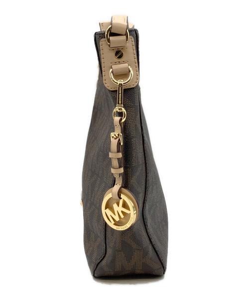 MICHAEL KORS（マイケルコース）MICHAEL KORS (マイケルコース) ショルダーバッグ ブラウンの古着・服飾アイテム