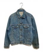 Calvin Klein Sports BLUE JEANSカルバンクラインブルージーンズ）の古着「'90s デニムトラッカジャケット」｜ブルー
