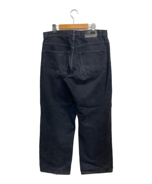 ANCHOR BLUE（アンカーブルー）ANCHOR BLUE (アンカーブルー) バギーデニムパンツ ブラック サイズ:SIZE 86cm (W34)の古着・服飾アイテム