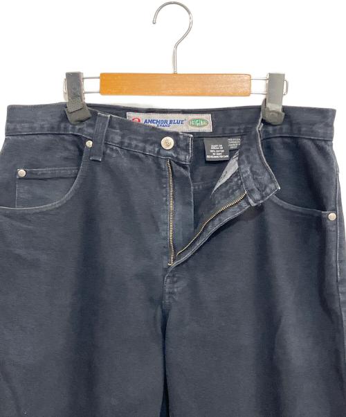 ANCHOR BLUE（アンカーブルー）ANCHOR BLUE (アンカーブルー) バギーデニムパンツ ブラック サイズ:SIZE 86cm (W34)の古着・服飾アイテム