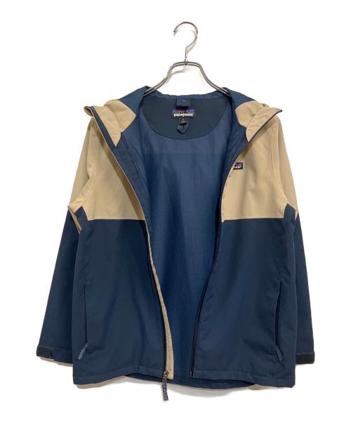 Patagonia（パタゴニア）Patagonia (パタゴニア) フォーインワン・エブリデー・ジャケット ベージュ×ネイビー サイズ:SIZE Lの古着・服飾アイテム
