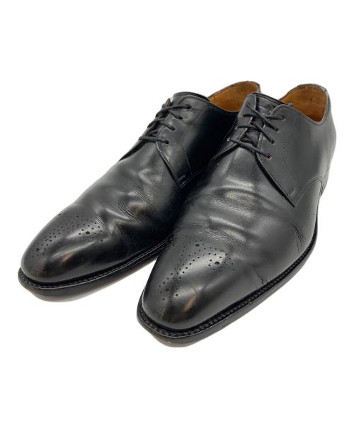 SCOTCH GRAIN（スコッチグレイン）SCOTCH GRAIN (スコッチグレイン) メダリオン ダービーシューズ ブラック サイズ:SIZE 25cmの古着・服飾アイテム