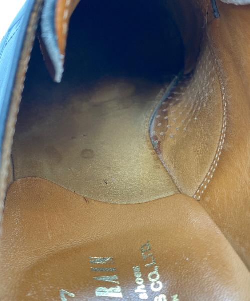 SCOTCH GRAIN（スコッチグレイン）SCOTCH GRAIN (スコッチグレイン) メダリオン ダービーシューズ ブラック サイズ:SIZE 25cmの古着・服飾アイテム