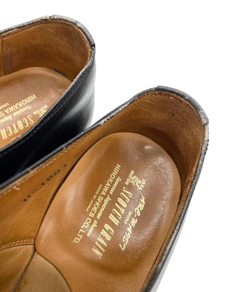 SCOTCH GRAIN（スコッチグレイン）SCOTCH GRAIN (スコッチグレイン) メダリオン ダービーシューズ ブラック サイズ:SIZE 25cmの古着・服飾アイテム