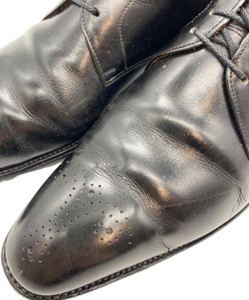 SCOTCH GRAIN（スコッチグレイン）SCOTCH GRAIN (スコッチグレイン) メダリオン ダービーシューズ ブラック サイズ:SIZE 25cmの古着・服飾アイテム