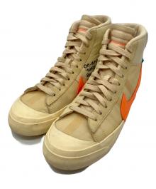 NIKE×OFFWHITE（ナイキ×オフホワイト）の古着「Blazer Mid "All Hallows Eve"」｜ベージュ