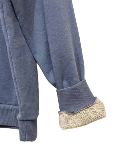 CELINE（セリーヌ）CELINE (セリーヌ) ルーズ フーディー / コットンフリース ブルー サイズ:SIZE FR Sの古着・服飾アイテム