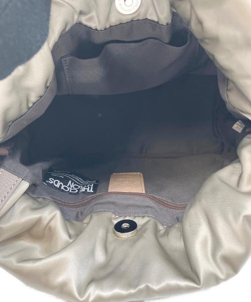 russet（ラシット）russet (ラシット) 巾着ショルダーバッグ グレーの古着・服飾アイテム