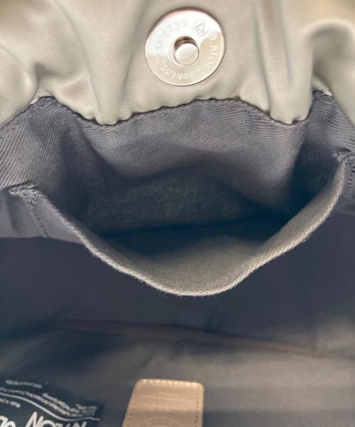 russet（ラシット）russet (ラシット) 巾着ショルダーバッグ グレーの古着・服飾アイテム