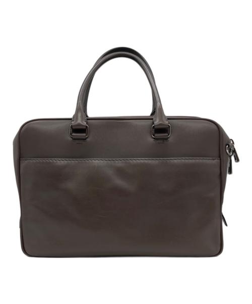 TOD'S（トッズ）TOD'S (トッズ) ブリーフケース ブラウンの古着・服飾アイテム
