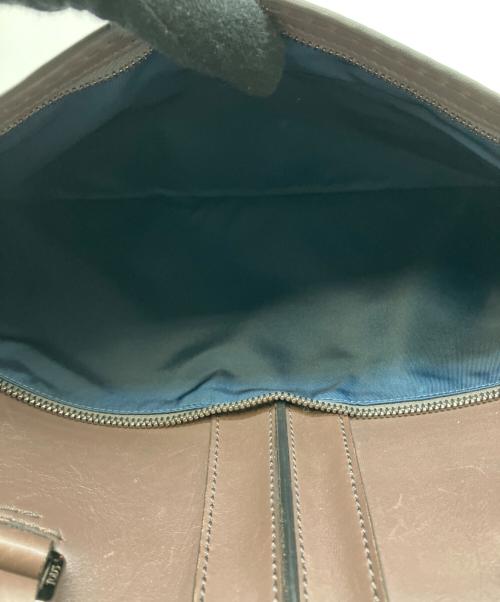 TOD'S（トッズ）TOD'S (トッズ) ブリーフケース ブラウンの古着・服飾アイテム